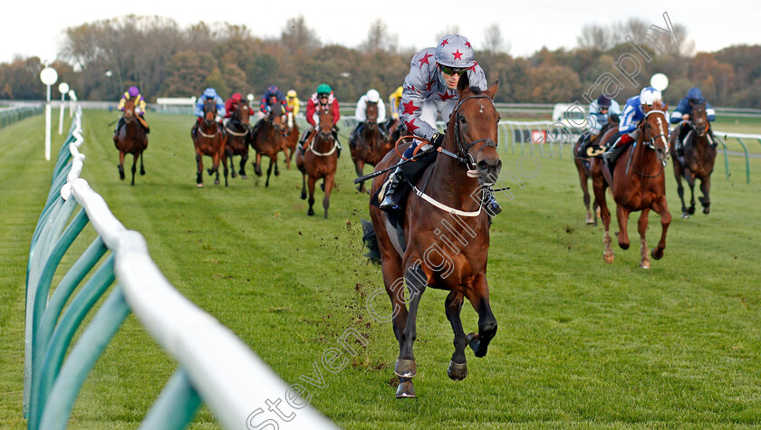 Simons-King-0002 
 SIMONS KING (Ben Curtis) wins The Beaten By A Head At Mansionbet EBF Maiden Stakes
Nottingham 4 Nov 2020 - Pic Steven Cargill / Racingfotos.com