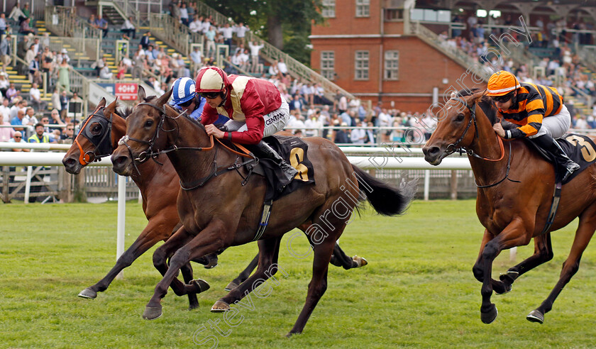 Bint-Al-Daar-0001 
 BINT AL DAAR (Jack Mitchell) wins The National Stud Handicap
Newmarket 29 Jun 2024 - Pic Steven Cargill / Racingfotos.com