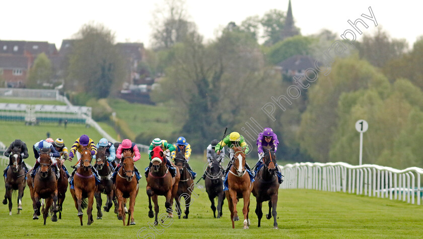 Ey-Up-Its-Jazz-0004 
 EY UP ITS JAZZ (2nd right, Ray Dawson) wins The Carling Handicap
Leicester 29 Apr 2023 - Pic Steven Cargill / Racingfotos.com