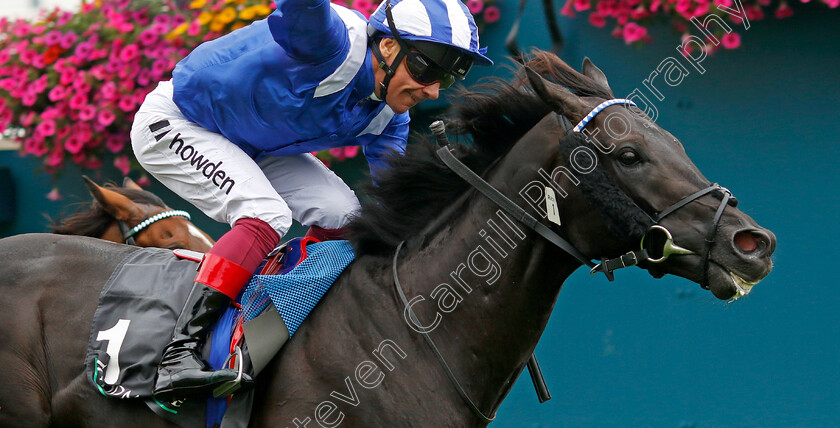 Mostahdaf-0011 
 MOSTAHDAF (Frankie Dettori) wins The Juddmonte International Stakes
York 23 Aug 2023 - Pic Steven Cargill / Racingfotos.com