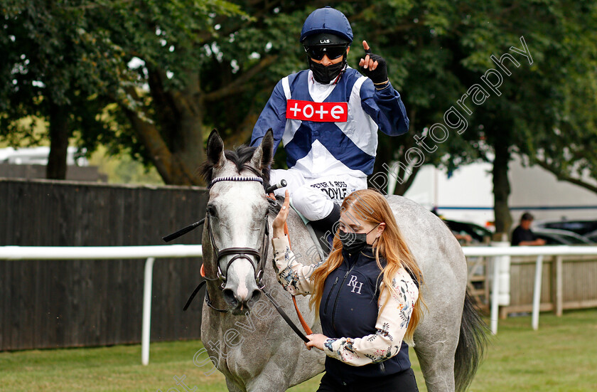 Snow-Lantern-0008 
 SNOW LANTERN (Sean Levey) after The Tattersalls Falmouth Stakes
Newmarket 9 Jul 2021 - Pic Steven Cargill / Racingfotos.com