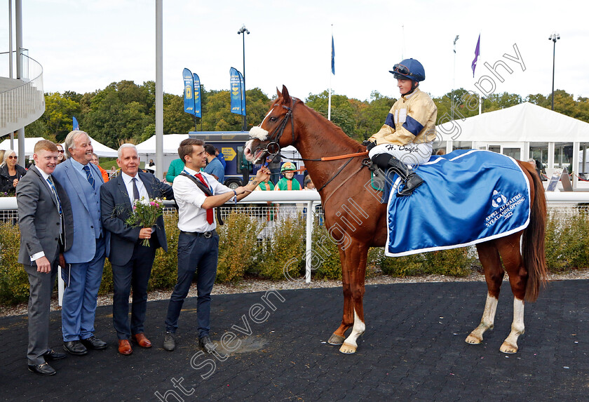 Manitou-0015 
 MANITOU (Hollie Doyle) winner of The Appel Au Maitre Svealandlopning
Bro Park, Sweden 18 Sep 2022 - Pic Steven Cargill / Racingfotos.com