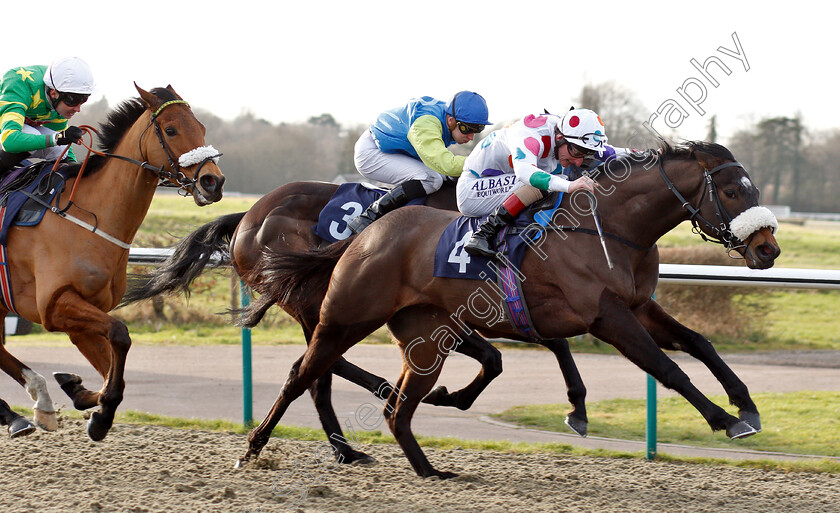 Weloof-0003 
 WELOOF (Adam Kirby) wins The sunracing.co.uk Handicap
Lingfield 18 Jan 2019 - Pic Steven Cargill / Racingfotos.com