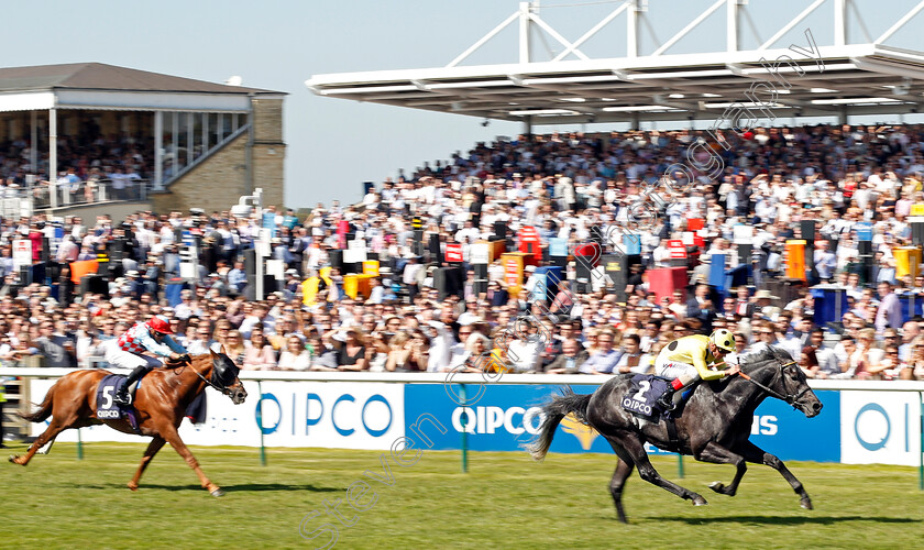 Defoe-0004 
 DEFOE (Andrea Atzeni) wins The Dunaden Jockey Club Stakes Newmarket 5 May 2018 - Pic Steven Cargill / Racingfotos.com