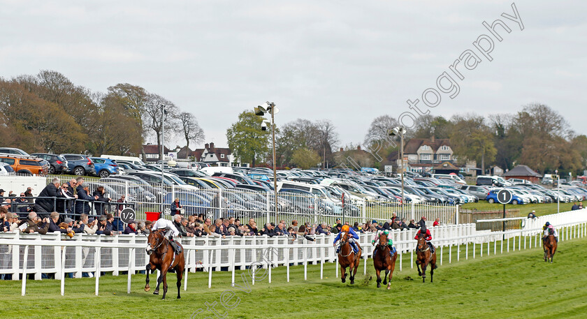 Kadovar-0007 
 KADOVAR (Oisin Murphy) wins The Stephen Wallis Novice Stakes
Epsom 25 Apr 2023 - Pic Steven Cargill / Racingfotos.com