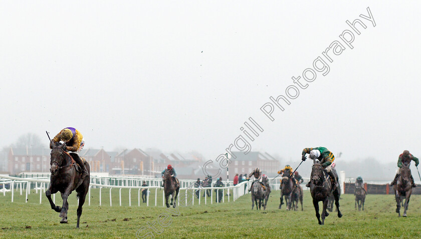 Kalashnikov-0001 
 KALASHNIKOV (Jack Quinlan) wins The Betfair Handicap Hurdle Newbury 10 Feb 2018 - Pic Steven Cargill / Racingfotos.com