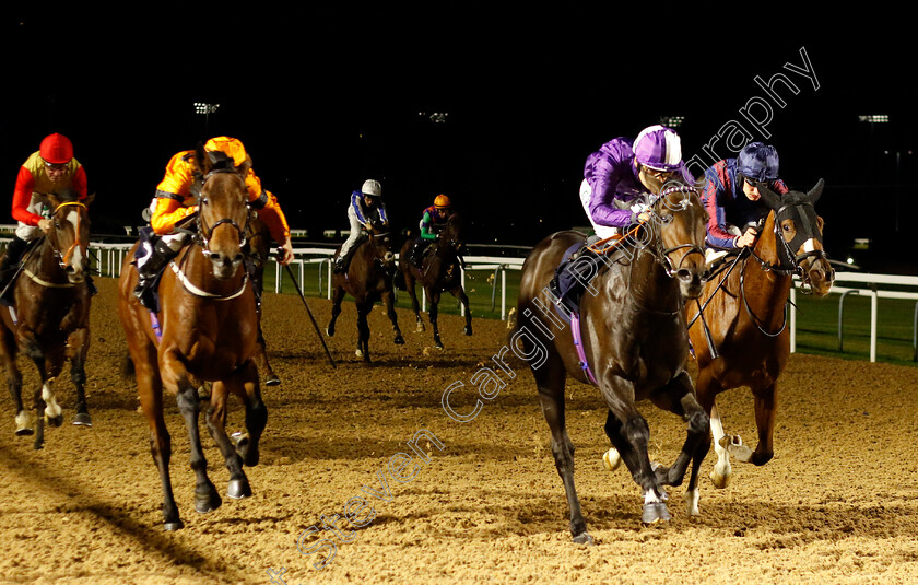 Double-O-0002 
 DOUBLE O (2nd right, Stefano Cherchi) beats GINCIDENT (left) in The Duralock Proud Sponsor Of Southwell Racecourse Nursery
Southwell 4 Oct 2022 - Pic Steven Cargill / Racingfotos.com