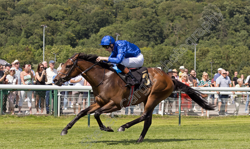 Hallasan-0005 
 HALLASAN (Dougie Costello) wins The Charge Up Your Summer With Rhino.bet EBF Maiden Stakes
Nottingham 19 Jul 2024 - Pic Steven Cargill / Megan Dent / Racingfotos.com