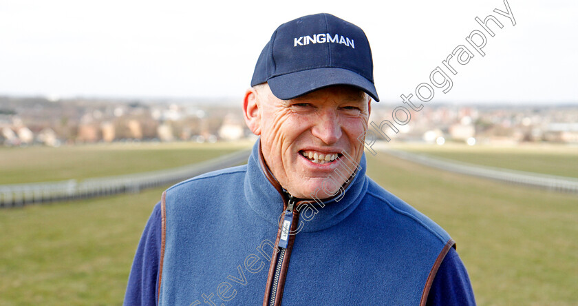 John-Gosden-0001 
 JOHN GOSDEN on the gallops at Newmarket 23 Mar 2018 - Pic Steven Cargill / Racingfotos.com