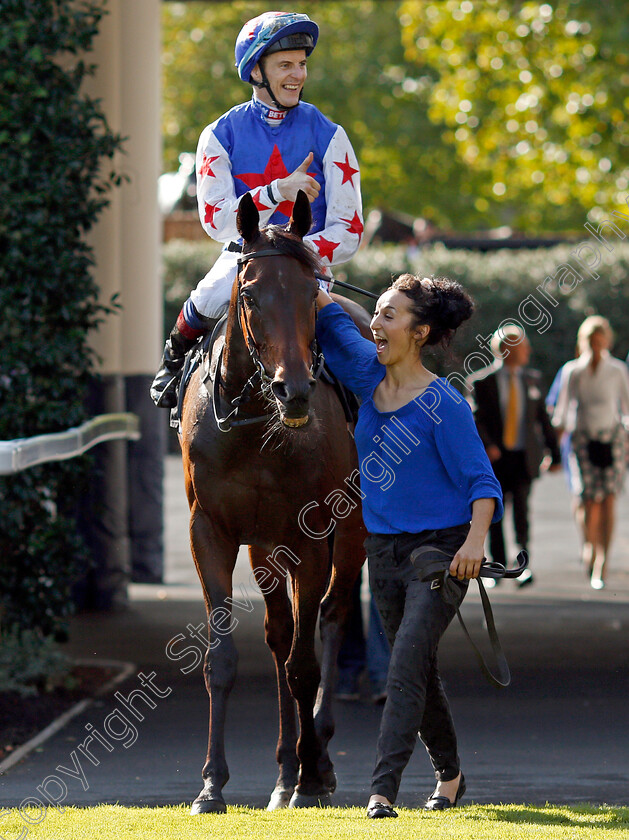 Great-Hall-0007 
 GREAT HALL (Fran Berry) after The Victoria Racing Club Handicap Ascot 8 Sep 2017 - Pic Steven Cargill / Racingfotos.com