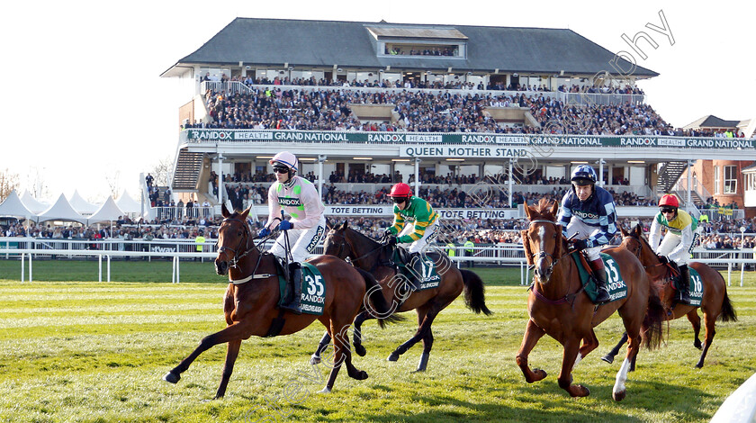 Livelovelaugh-and-Rock-The-Kasbah-0001 
 LIVELOVELAUGH (left, David Mullins) with ROCK THE KASBAH (right)
Aintree 6 Apr 2019 - Pic Steven Cargill / Racingfotos.com