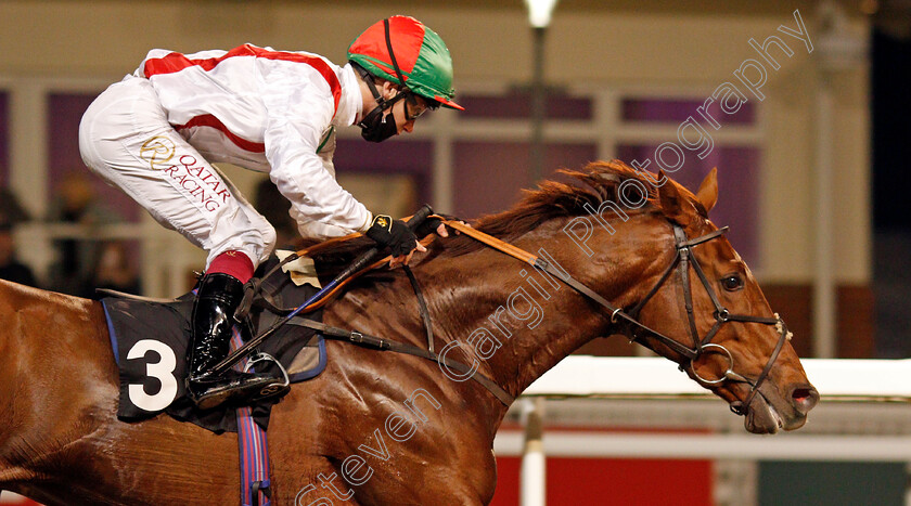 Notions-0005 
 NOTIONS (Oisin Murphy) wins The racingwelfare.co.uk EBF Novice Stakes
Chelmsford 14 Oct 2021 - Pic Steven Cargill / Racingfotos.com