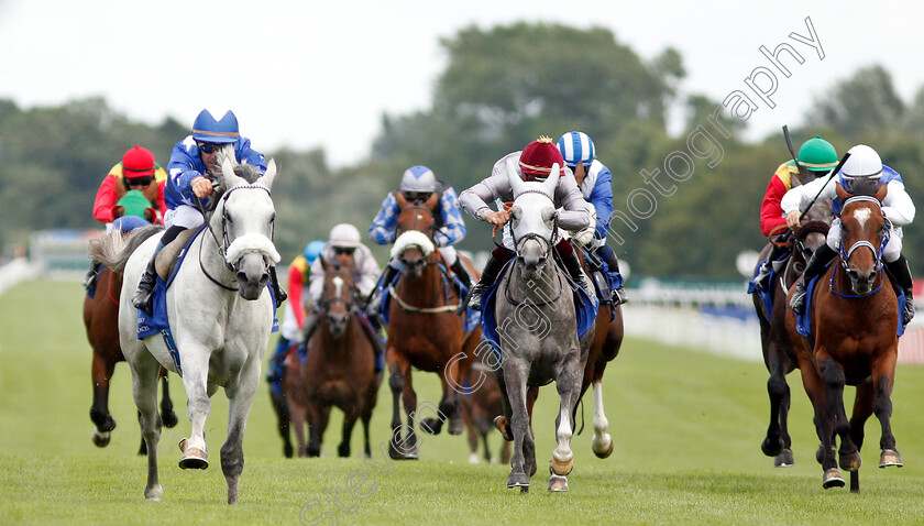 Methgal-0001 
 METHGAL (left, Olivier Peslier) wins The DIAR International Stakes
Newbury 28 Jul 2019 - Pic Steven Cargill / Racingfotos.com