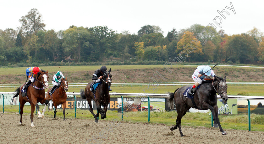 Contrive-0002 
 CONTRIVE (Andrea Atzeni) wins The 188bet Extra Place Races Maiden Stakes Div1
Lingfield 4 Oct 2018 - Pic Steven Cargill / Racingfotos.com