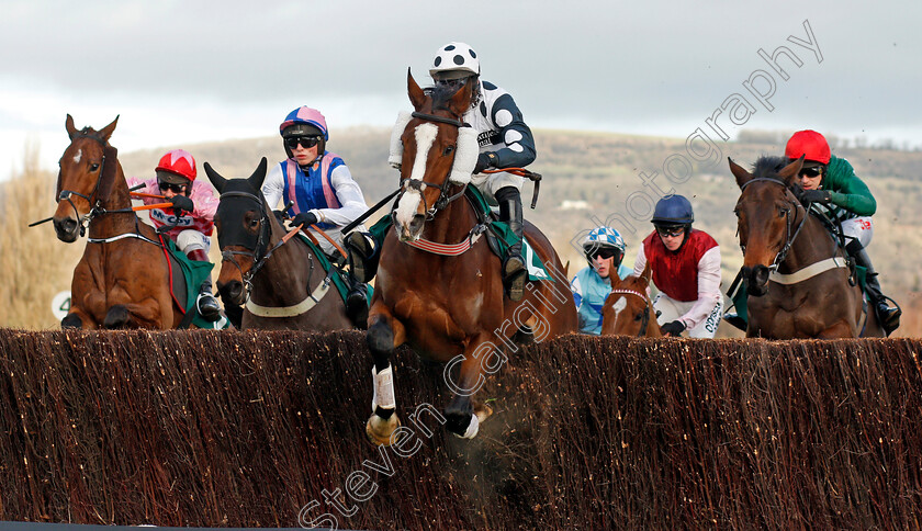 Gino-Trail-0001 
 GINO TRAIL (Harry Skelton) wins The Junior Jumpers Handicap Chase Cheltenham 16 Dec 2017 - Pic Steven Cargill / Racingfotos.com