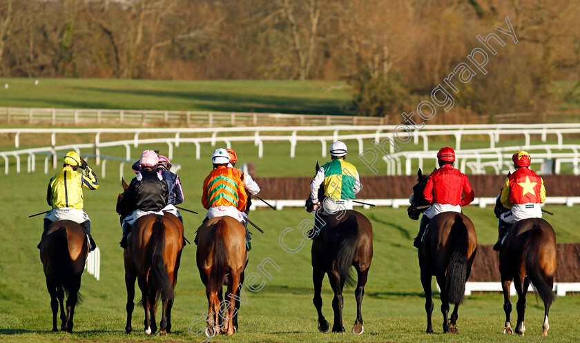 Cheltenham-0001 
 Horses at the start
Cheltenham 14 Dec 2024 - Pic Steven Cargill / Racingfotos.com