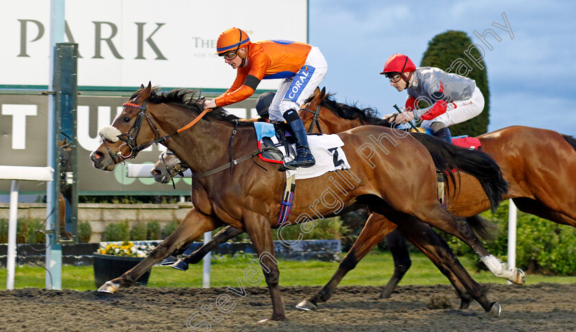 She s-Centimental-0001 
 SHE'S CENTIMENTAL (Kieran O'Neill) wins The Unibet Support Safe Gambling Fillies Handicap
Kempton 3 Apr 2024 - Pic Steven Cargill / Racingfotos.com