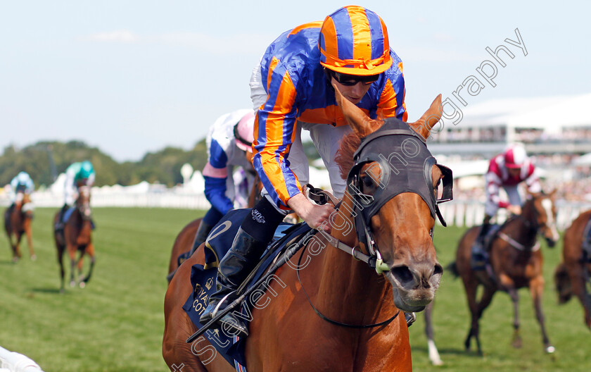 Port-Fairy-0002 
 PORT FAIRY (Ryan Moore) wins The Ribblesdale Stakes
Royal Ascot 20 Jun 2024 - Pic Steven Cargill / Racingfotos.com