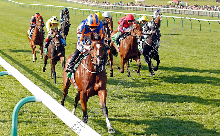 Clemmie-0002 
 CLEMMIE (Ryan Moore) wins The Juddmonte Cheveley Park Stakes Newmarket 30 Sep 2017 - Pic Steven Cargill / Racingfotos.com