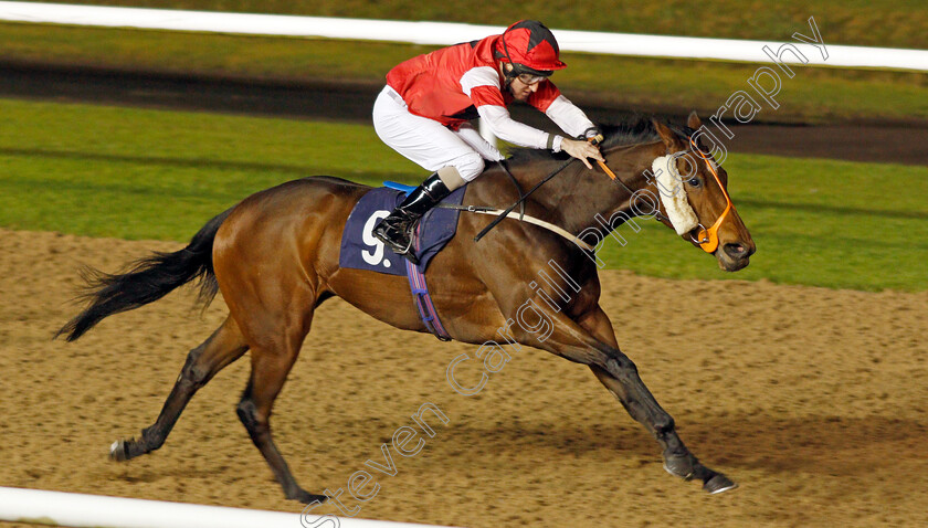 Necoleta-0003 
 NECOLETA (Liam Keniry) wins The Betway Live Casino Handicap
Wolverhampton 19 Dec 2019 - Pic Steven Cargill / Racingfotos.com