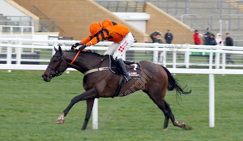 Rockpoint-0003 
 ROCKPOINT (Tom Scudamore) wins The Albert Bartlett Novices Hurdle
Cheltenham 15 Dec 2018 - Pic Steven Cargill / Racingfotos.com