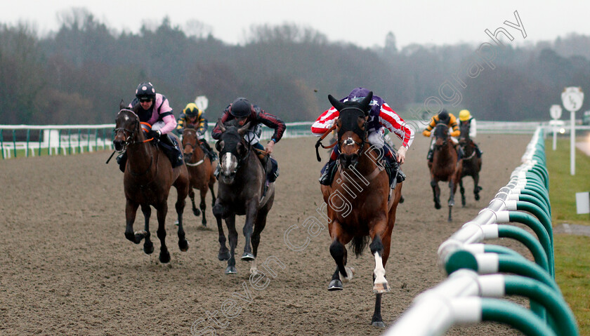 American-Gigolo-0001 
 AMERICAN GIGOLO (Fran Berry) wins The Betway Live Casino Maiden Stakes Lingfield 3 Feb 2018 - Pic Steven Cargill / Racingfotos.com