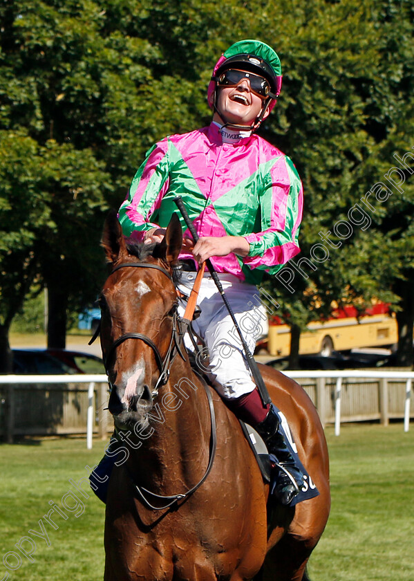 Prosperous-Voyage-0016 
 PROSPEROUS VOYAGE (Rob Hornby) winner of The Tattersalls Falmouth Stakes
Newmarket 8 Jul 2022 - Pic Steven Cargill / Racingfotos.com