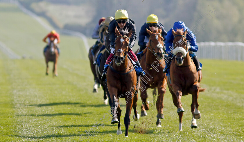 Magisterial-0003 
 MAGISTERIAL (Frankie Dettori) wins The Coors Novice Stakes
Leicester 23 Apr 2022 - Pic Steven Cargill / Racingfotos.com