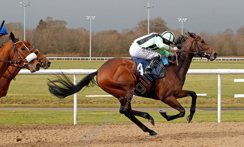 Fiordland-0006 
 FIORDLAND (Ryan Moore) wins The Bombardier March To Your Own Drum Novice Stakes
Wolverhampton 13 Mar 2021 - Pic Steven Cargill / Racingfotos.com