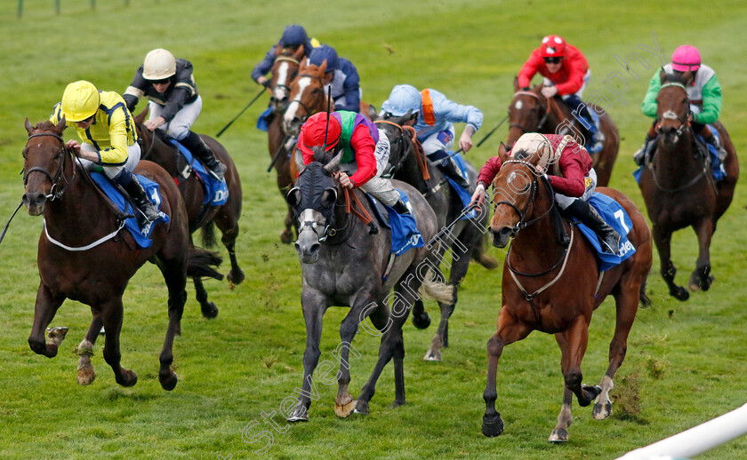 Rage-Of-Bamby-0002 
 RAGE OF BAMBY (right, Charles Bishop) beats FUNNY STORY (centre) and MARINE WAVE (left) in The British EBF Boadicea Stakes
Newmarket 12 Oct 2024 - Pic Steven Cargill / Racingfotos.com