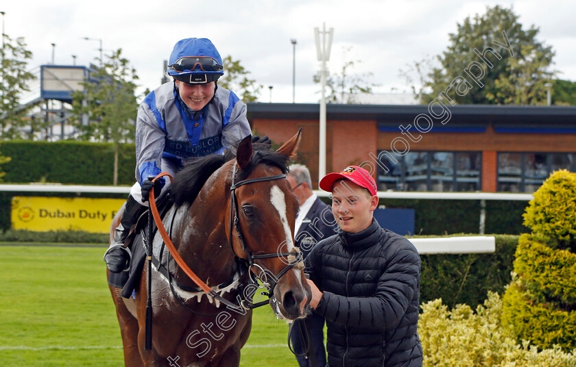 Lenny s-Spirit-0010 
 LENNY'S SPIRIT (Sophie Smith) winner of The BetVictor Amateur Jockeys Handicap
Newbury 27 Jul 2023 - Pic Steven Cargill / Racingfotos.com