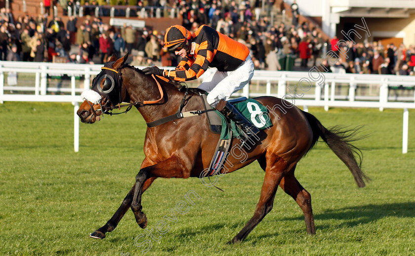 Northern-Beau-0005 
 NORTHERN BEAU (Brendan Powell) wins The Cheltenham Club Handicap Chase
Cheltenham 14 Dec 2019 - Pic Steven Cargill / Racingfotos.com