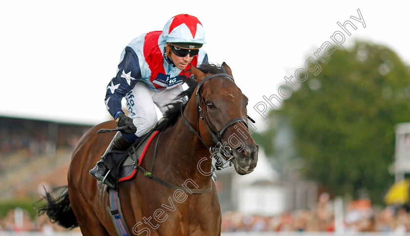 Precisely-0005 
 PRECISELY (Jim Crowley) wins The William Hill Extra Places Every Day Handicap
Goodwood 27 Aug 2022 - Pic Steven Cargill / Racingfotos.com