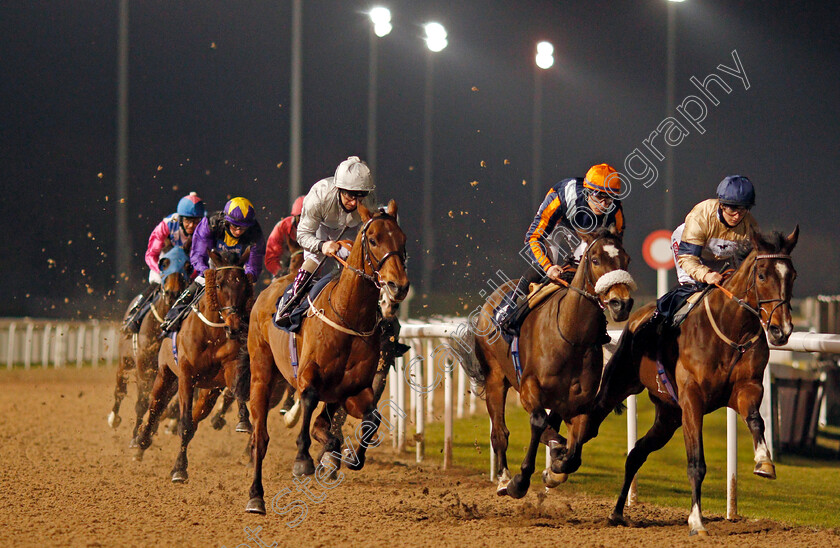 Mildenberger-0005 
 MILDENBERGER (left, Joe Fanning) with NATE THE GREAT (centre) and OUTBOX (right) on his way to winning The Betway Conditions Stakes
Wolverhampton 18 Jan 2021 - Pic Steven Cargill / Racingfotos.com