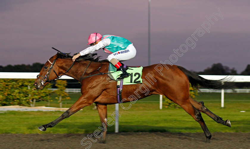 Tivoli-0005 
 TIVOLI (Andrea Atzeni) wins The 32Red.com British Stallion Studs EBF Maiden Fillies Stakes Div2 Kempton 4 Oct 2017 - Pic Steven Cargill / Racingfotos.com