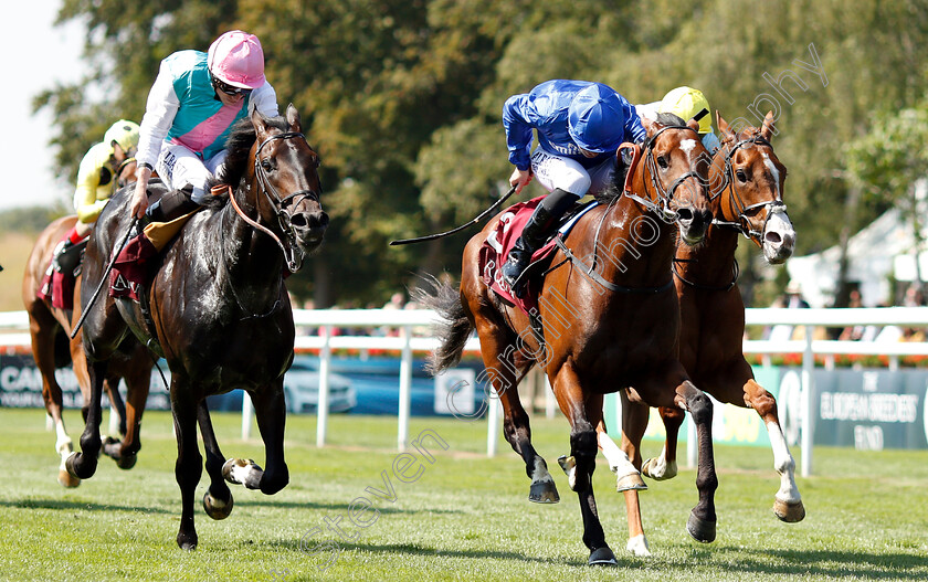 Best-Solution-0004 
 BEST SOLUTION (centre, Pat Cosgrave) beats MIRAGE DANCER (left) and DURETTO (right) in The Princess Of Wales's Arqana Racing Club Stakes
Newmarket 12 Jul 2018 - Pic Steven Cargill / Racingfotos.com