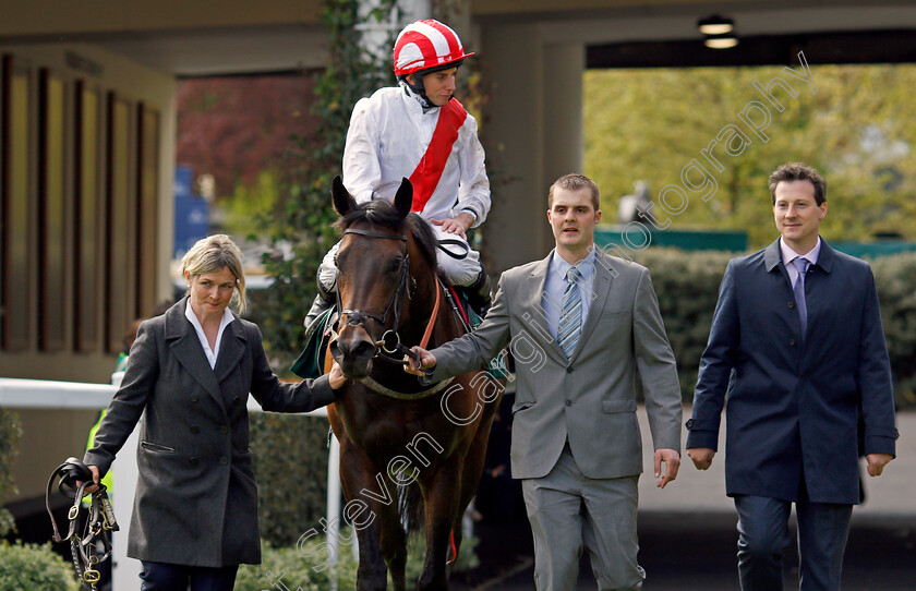 Invincible-Army-0007 
 INVINCIBLE ARMY (Ryan Moore) with James Tate after The Merriebelle Stable Pavilion Stakes Ascot 2 May 2018 - Pic Steven Cargill / Racingfotos.com