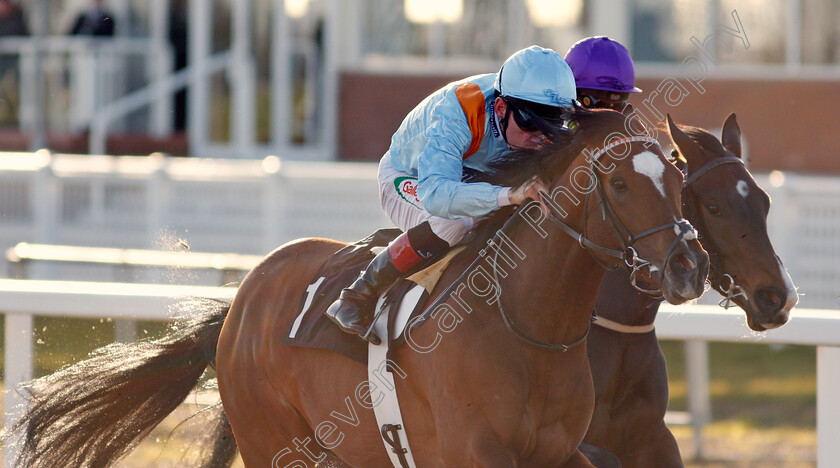 Prince-Of-Eagles-0008 
 PRINCE OF EAGLES (Shane Kelly) wins The Ministry Of Sound And Light Extravaganza Handicap
Chelmsford 11 Feb 2020 - Pic Steven Cargill / Racingfotos.com