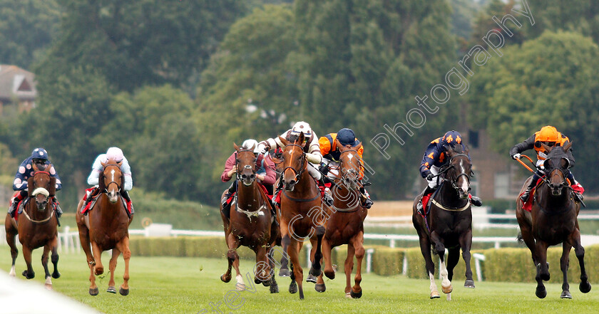 Bring-Us-Paradise-0001 
 BRING US PARADISE (centre, Cieren Fallon) wins The Molson Coors Handicap
Sandown 25 Jul 2019 - Pic Steven Cargill / Racingfotos.com