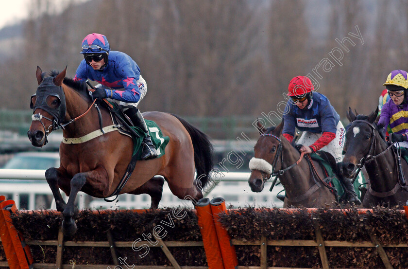 Royal-Vacation-0001 
 ROYAL VACATION (Harry Cobden) Cheltenham 1 Jan 2018 - Pic Steven Cargill / Racingfotos.com