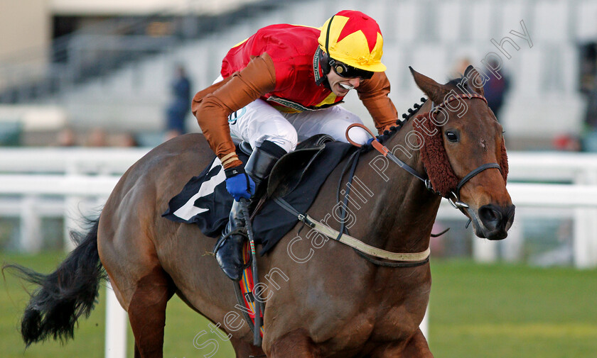 Graceful-Legend-0004 
 GRACEFUL LEGEND (Max Kendrick) wins The Trisoft Mares Handicap Hurdle Ascot 25 Nov 2017 - Pic Steven Cargill / Racingfotos.com