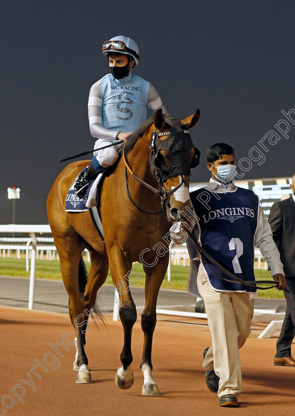 Get-Back-Goldie-0001 
 GET BACK GOLDIE (William Buick) winner of The Oud Metha Stakes
Meydan, 4 Feb 2022 - Pic Steven Cargill / Racingfotos.com