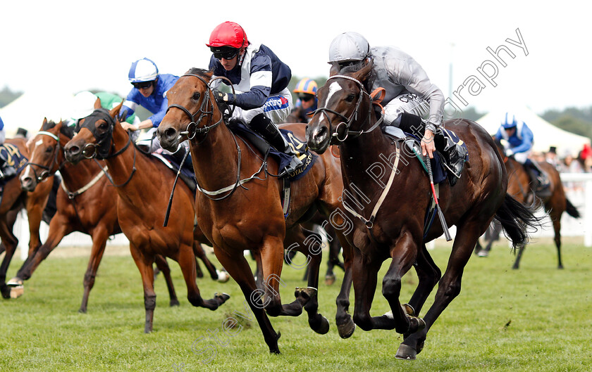 Soldier s-Call-0003 
 SOLDIER'S CALL (right, Daniel Tudhope) beats SABRE (left) in The Windsor Castle Stakes
Royal Ascot 23 Jun 2018 - Pic Steven Cargill / Racingfotos.com