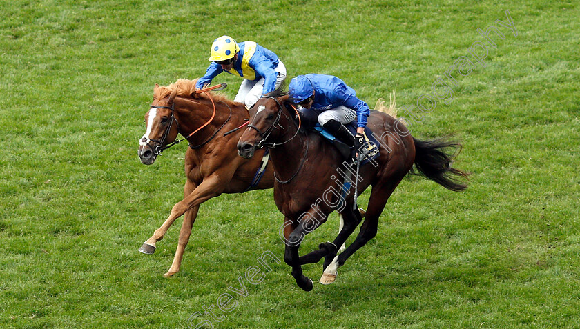 Blue-Point-0005 
 BLUE POINT (right, James Doyle) beats DREAM OF DREAMS (left) in The Diamond Jubilee Stakes
Royal Ascot 22 Jun 2019 - Pic Steven Cargill / Racingfotos.com