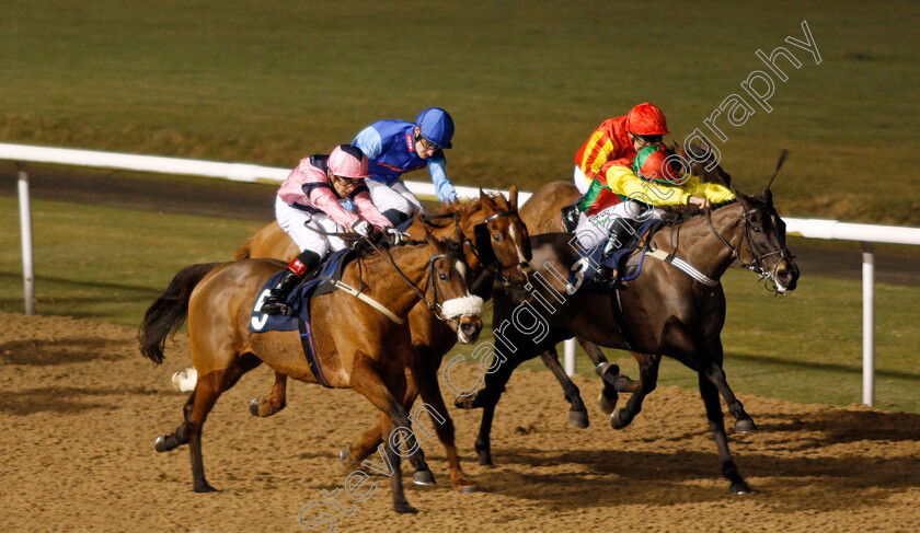 Last-Enchantment-0002 
 LAST ENCHANTMENT (left, Ben Curtis) beats TULANE (right) in The Betyourway At Betway Handicap
Wolverhampton 20 Jan 2020 - Pic Steven Cargill / Racingfotos.com