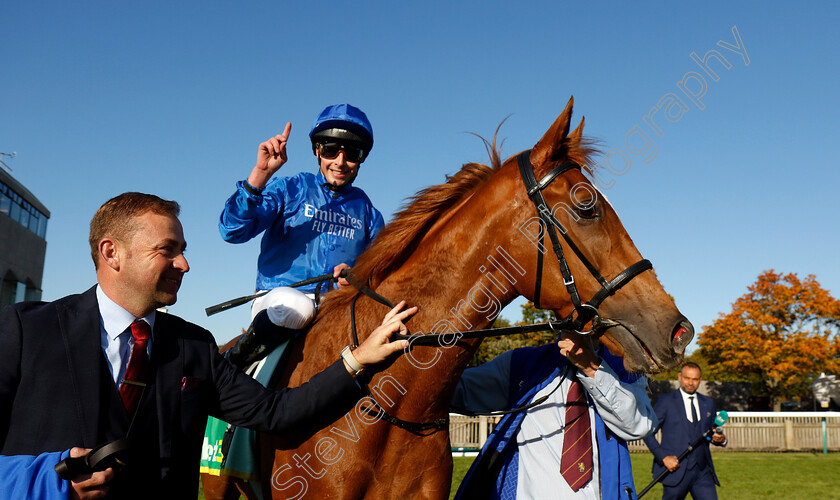 Desert-Flower-0008 
 DESERT FLOWER (William Buick) winner of The bet365 Fillies Mile
Newmarket 11 Oct 2024 - pic Steven Cargill / Racingfotos.com