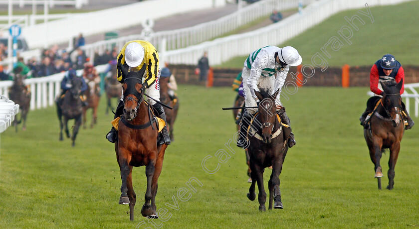 Allmankind-0008 
 ALLMANKIND (Harry Skelton) wins The JCB Triumph Trial Juvenile Hurdle
Cheltenham 16 Nov 2019 - Pic Steven Cargill / Racingfotos.com