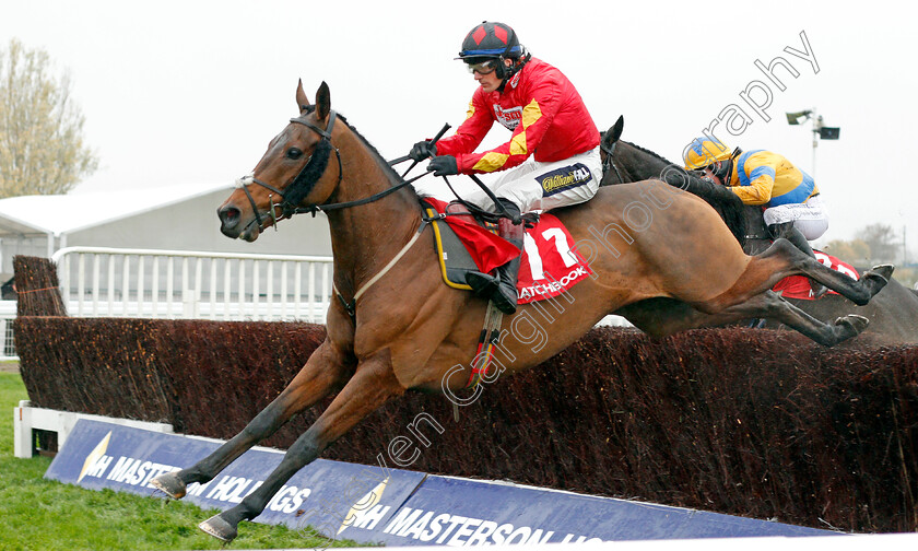 Cogry-0003 
 COGRY (Sam Twiston-Davies)
Cheltenham 26 Oct 2019 - Pic Steven Cargill / Racingfotos.com