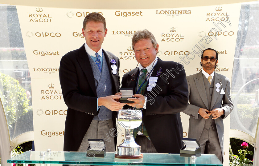 Main-Edition-0012 
 Presentation by David Redvers to Mark Johnston for The Albany Stakes won by MAIN EDITION
Royal Ascot 22 Jun 2018 - Pic Steven Cargill / Racingfotos.com