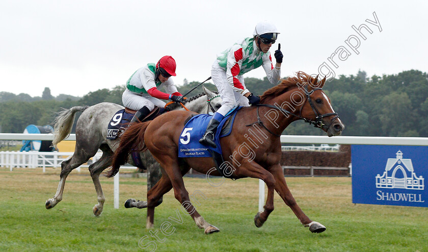 Mersal-0003 
 MERSAL (David Turner) wins The Emirates NBD Handicap 
Newbury 29 Jul 2018 - Pic Steven Cargill / Racingfotos.com